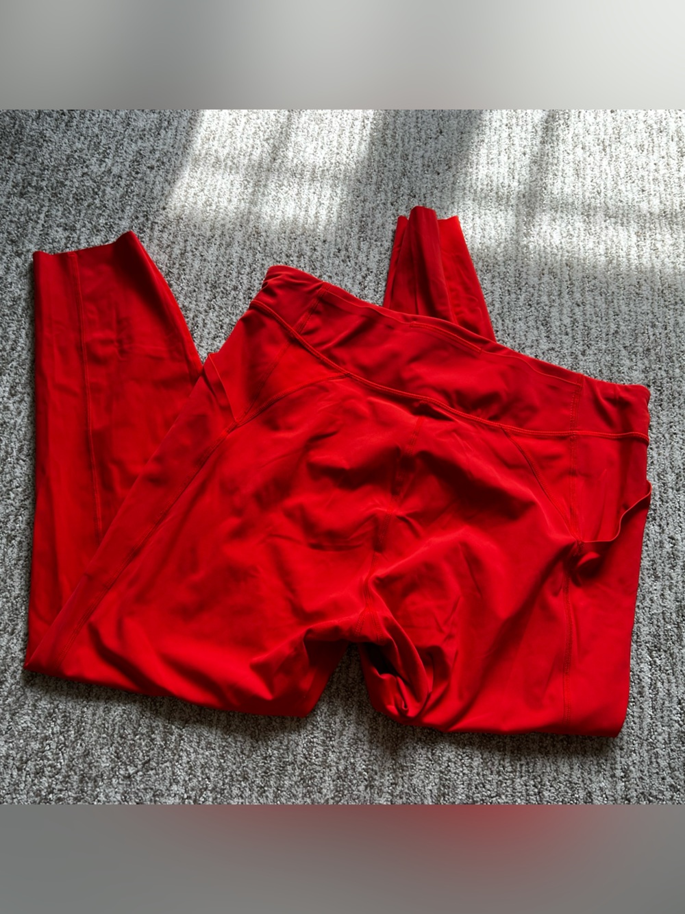 Janji Orange Groundwork Performance Leggings - Picture 2 of 5